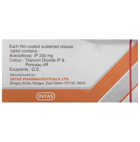 hifenac sr tablet 10's